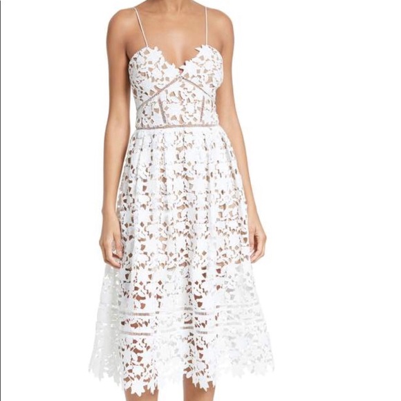 self portrait azaelea dress white
